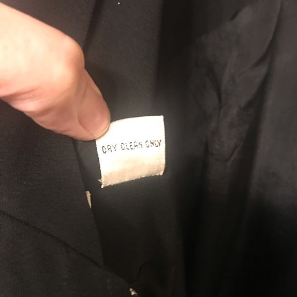 Ms Claus Vintage Black Sheath Dress with Gold Buttons V-Back Fully Lined  Size12 - Picture 11 of 11